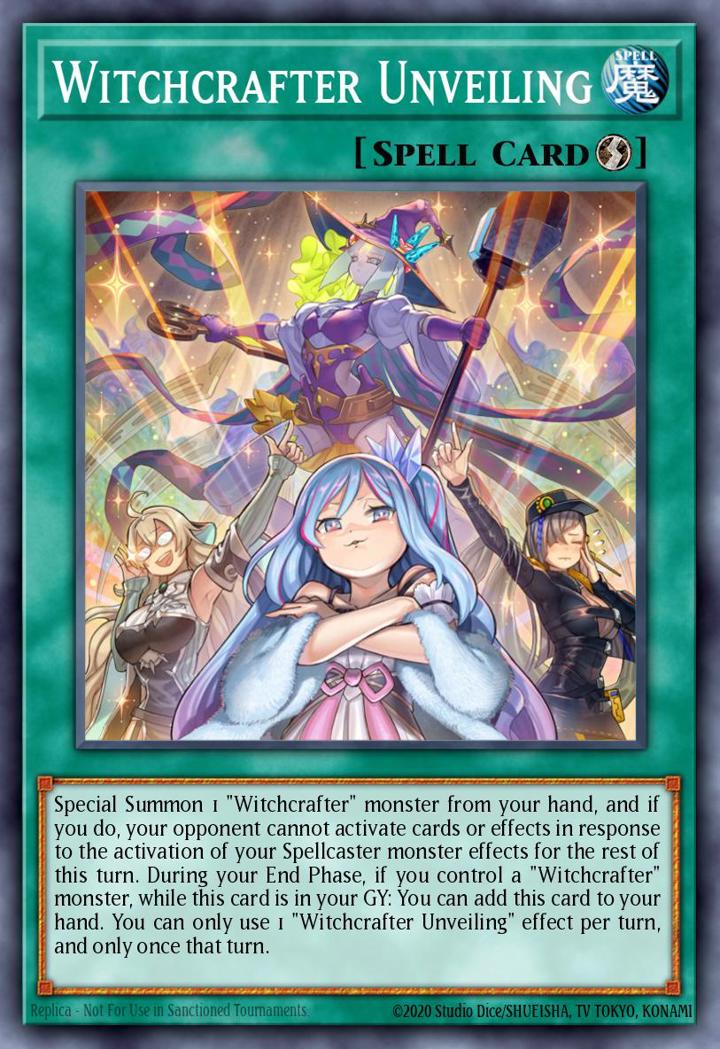 Witchcrafter Unveiling Single: Yu-Gi-Oh! 2021 Tin of Ancient Battles Einzelkarte