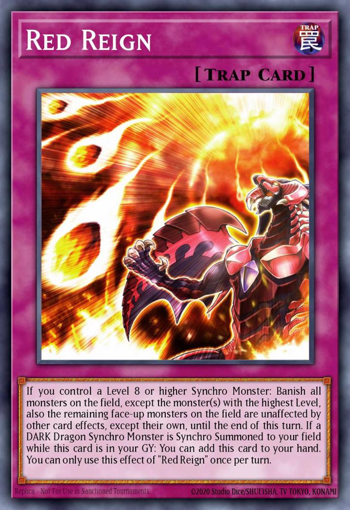 Red Reign Single: Yu-Gi-Oh! 2021 Tin of Ancient Battles Einzelkarte