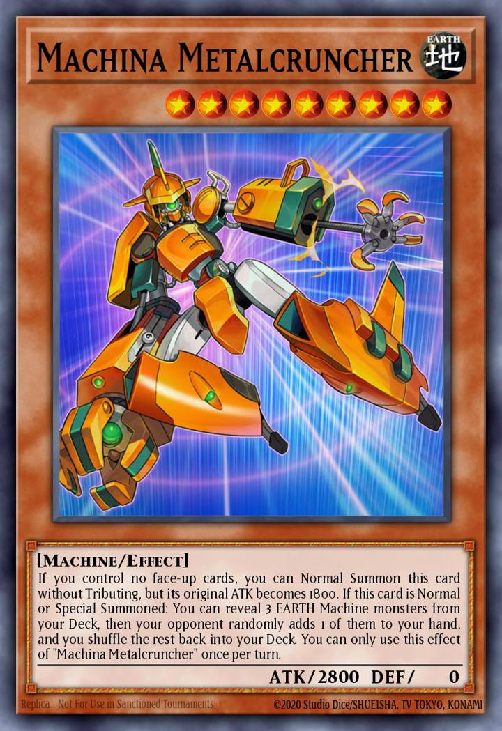 Machina Metalcruncher Single: Yu-Gi-Oh! 2021 Tin of Ancient Battles Einzelkarte