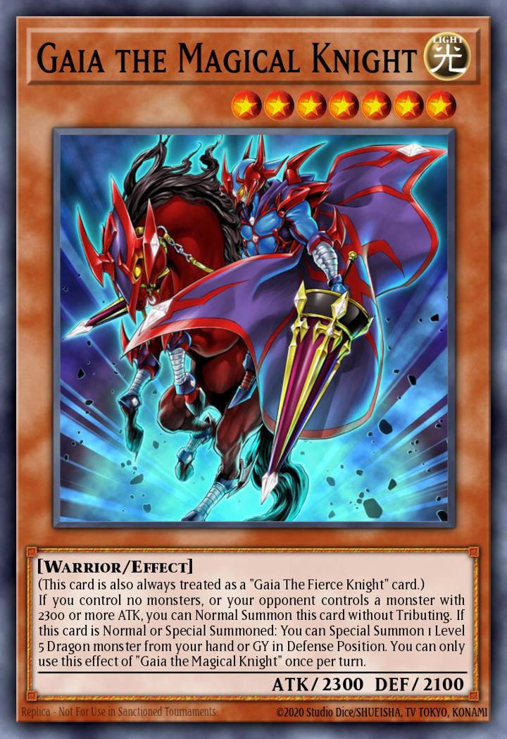 Gaia the Magical Knight Single: Yu-Gi-Oh! 2021 Tin of Ancient Battles Einzelkarte