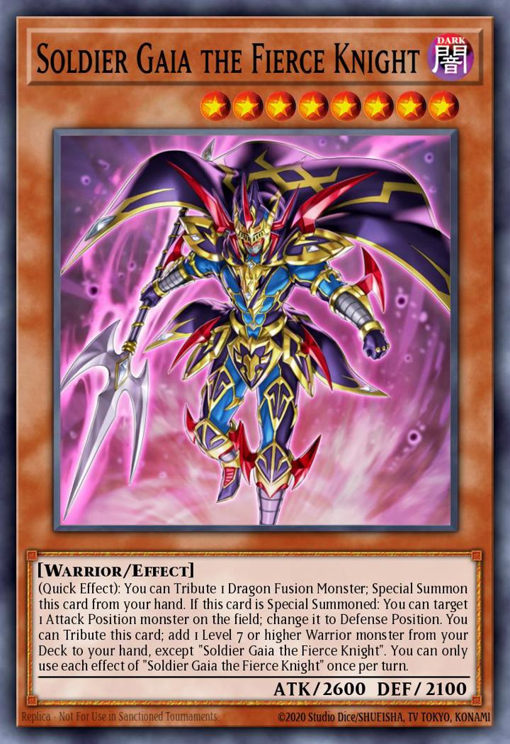 Soldier Gaia The Fierce Knight Single: Yu-Gi-Oh! 2021 Tin of Ancient Battles Einzelkarte