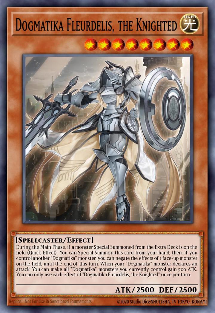 Dogmatika Fleurdelis, the Knighted Single: Yu-Gi-Oh! 2021 Tin of Ancient Battles Einzelkarte