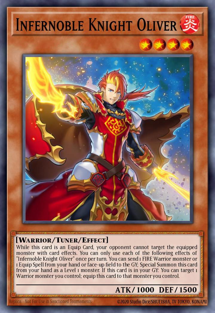 Infernoble Knight Oliver Single: Yu-Gi-Oh! 2021 Tin of Ancient Battles Einzelkarte
