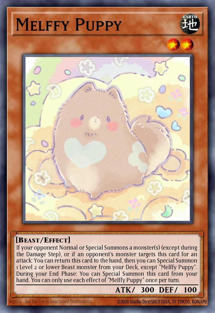 Melffy Puppy Single: Yu-Gi-Oh! 2021 Tin of Ancient Battles Einzelkarte