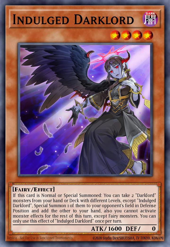 Indulged Darklord Single: Yu-Gi-Oh! 2021 Tin of Ancient Battles Einzelkarte