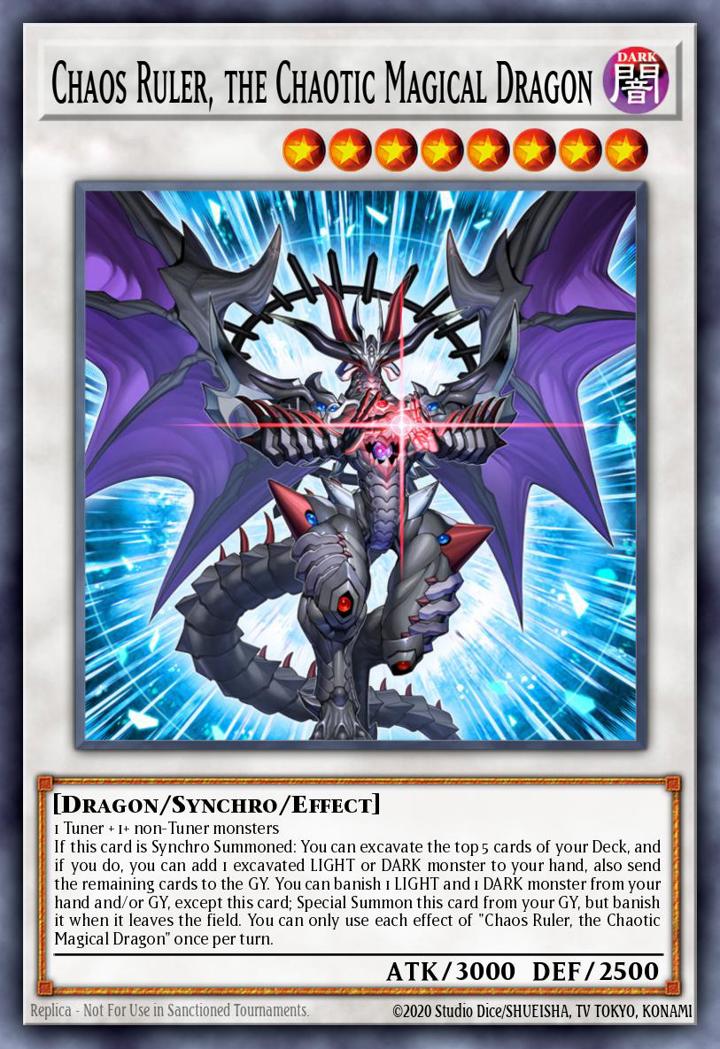 Chaos Ruler, the Chaotic Magical Dragon Single: Yu-Gi-Oh! 2021 Tin of Ancient Battles Einzelkarte
