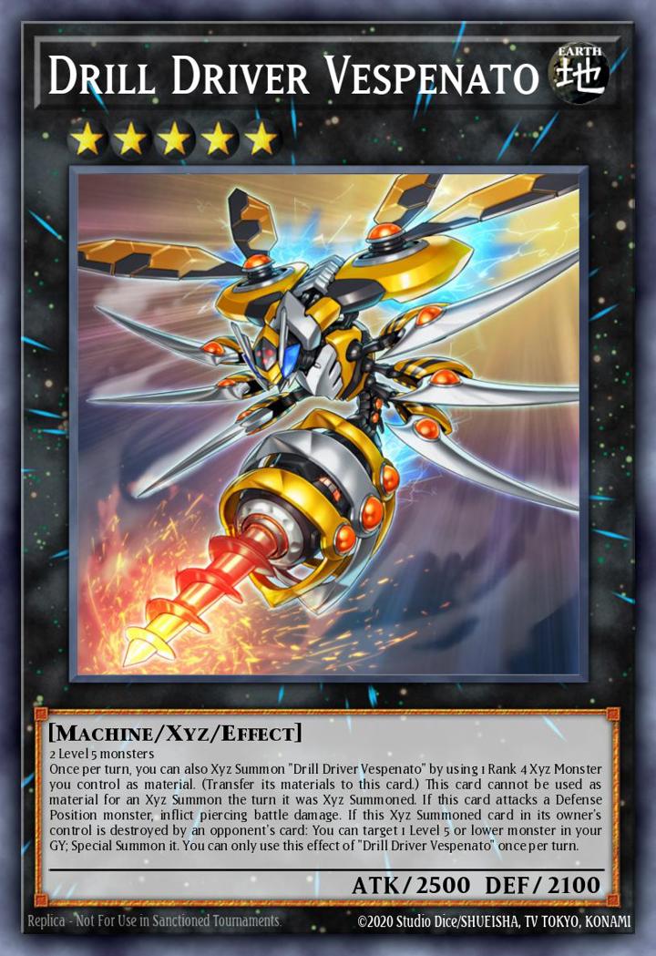 Drill Driver Vespenato Single: Yu-Gi-Oh! 2021 Tin of Ancient Battles Einzelkarte