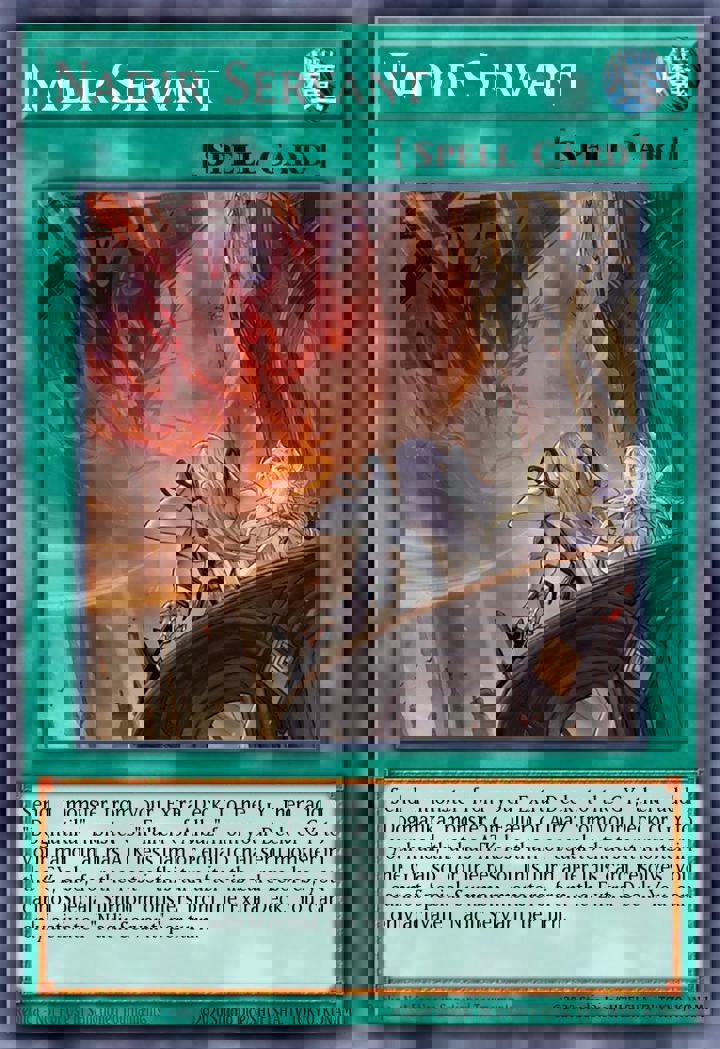 Nadir Servant Single: Yu-Gi-Oh! 2021 Tin of Ancient Battles Einzelkarte
