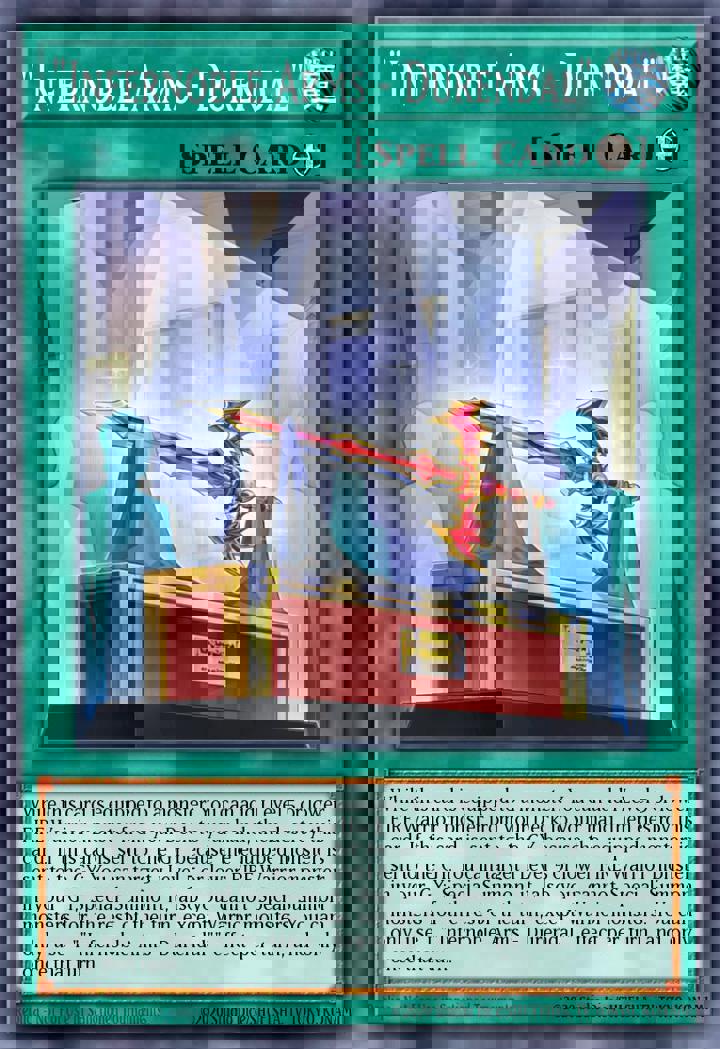 "Infernoble Arms - Durendal" Single: Yu-Gi-Oh! 2021 Tin of Ancient Battles Einzelkarte