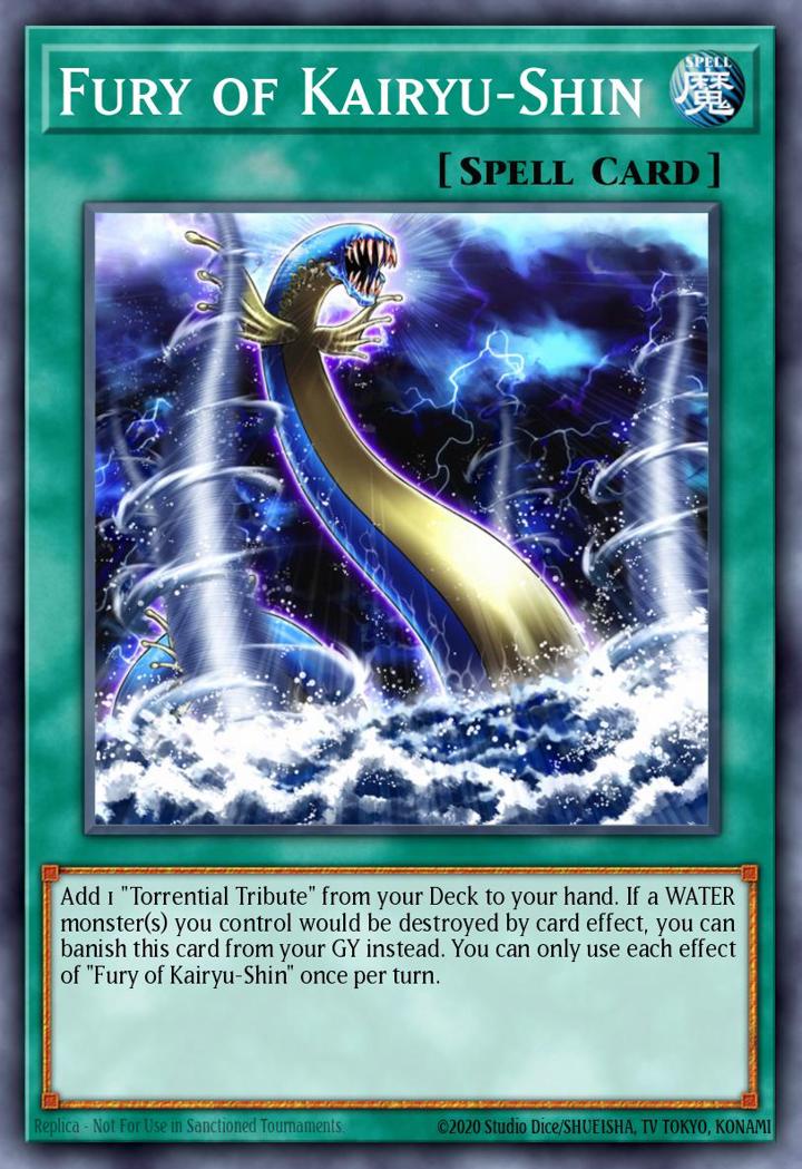 Fury of Kairyu-Shin Single: Yu-Gi-Oh! 2021 Tin of Ancient Battles Einzelkarte