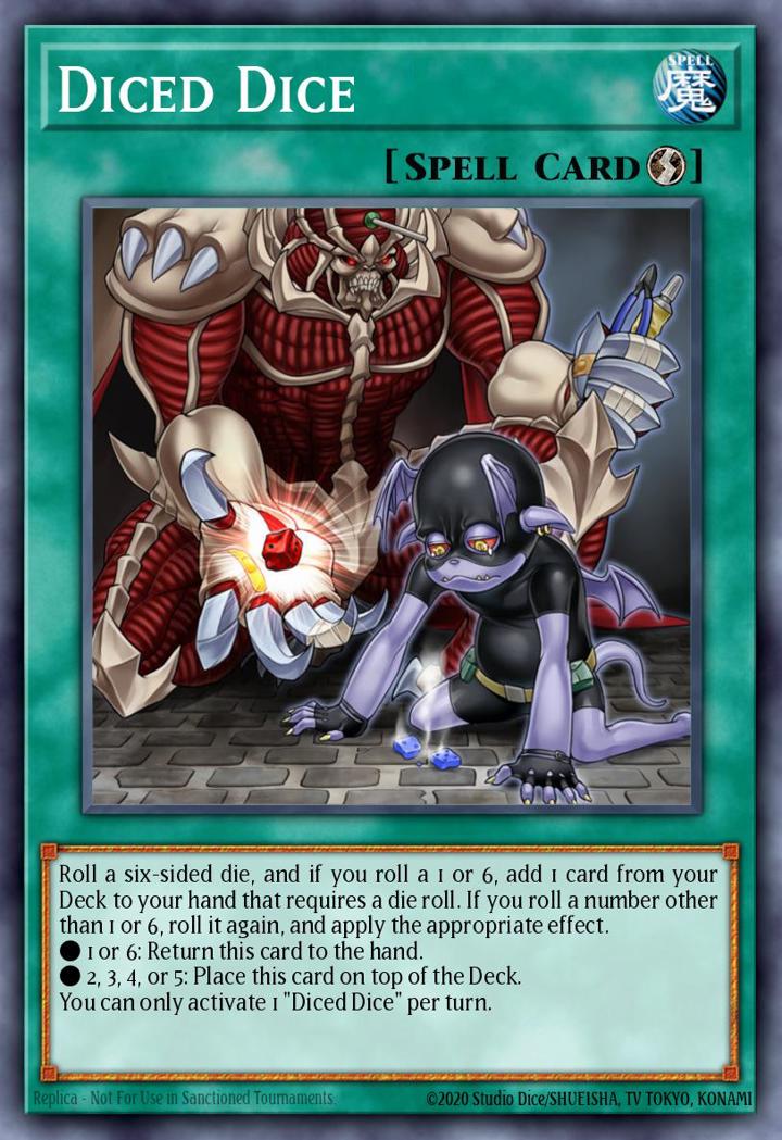 Diced Dice Single: Yu-Gi-Oh! 2021 Tin of Ancient Battles Einzelkarte