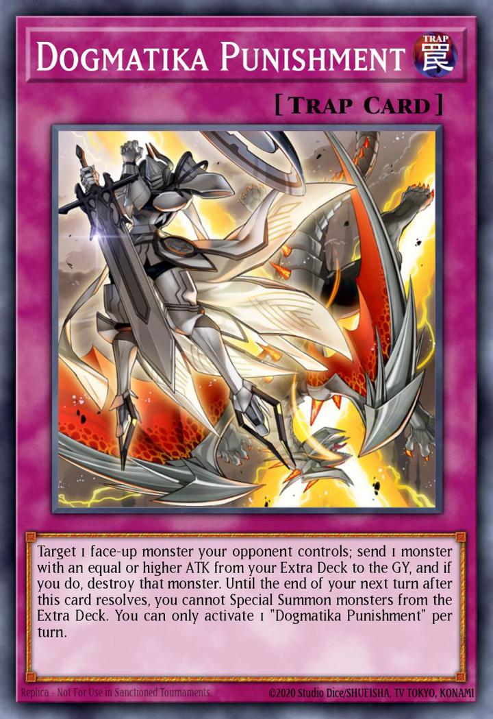 Dogmatika Punishment Single: Yu-Gi-Oh! 2021 Tin of Ancient Battles Einzelkarte
