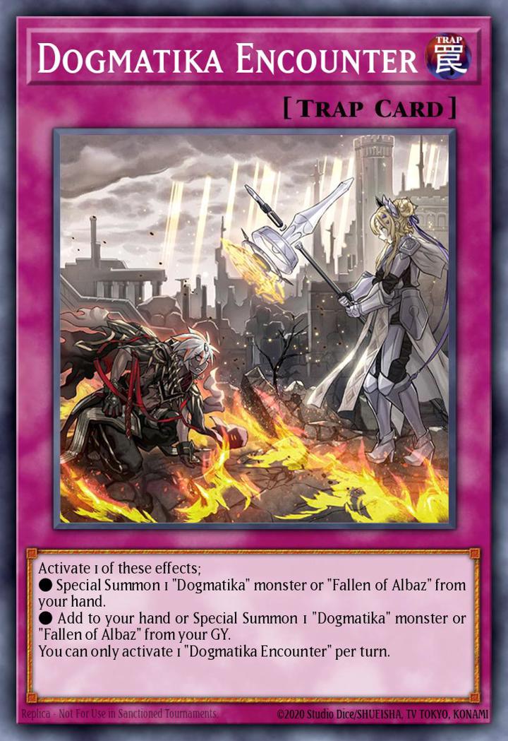 Dogmatika Encounter Single: Yu-Gi-Oh! 2021 Tin of Ancient Battles Einzelkarte