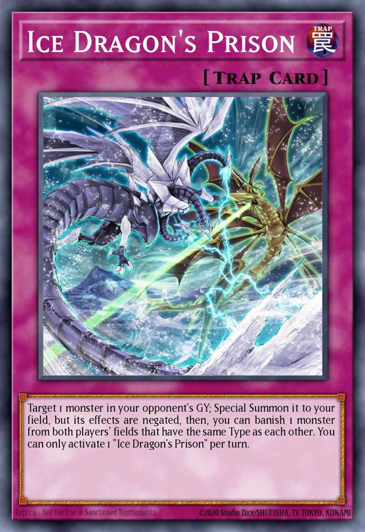 Ice Dragon's Prison Single: Yu-Gi-Oh! 2021 Tin of Ancient Battles Einzelkarte