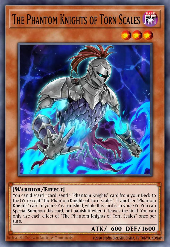 The Phantom Knights of Torn Scales Single: Yu-Gi-Oh! 2021 Tin of Ancient Battles Einzelkarte