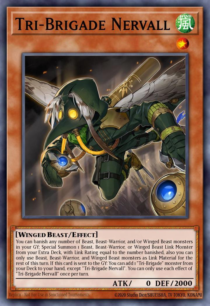 Tri-Brigade Nervall Single: Yu-Gi-Oh! 2021 Tin of Ancient Battles Einzelkarte