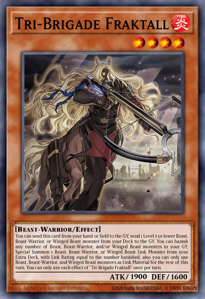 Tri-Brigade Fraktall Single: Yu-Gi-Oh! 2021 Tin of Ancient Battles Einzelkarte