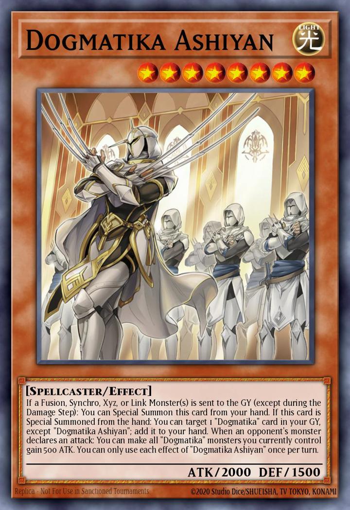 Dogmatika Ashiyan Single: Yu-Gi-Oh! 2021 Tin of Ancient Battles Einzelkarte