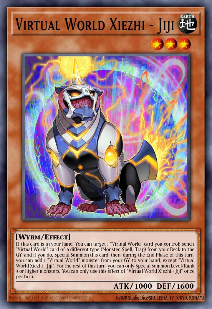 Virtual World Xiezhi - Jiji Single: Yu-Gi-Oh! 2021 Tin of Ancient Battles Einzelkarte