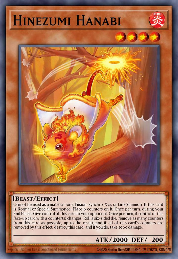 Hinezumi Hanabi Single: Yu-Gi-Oh! 2021 Tin of Ancient Battles Einzelkarte