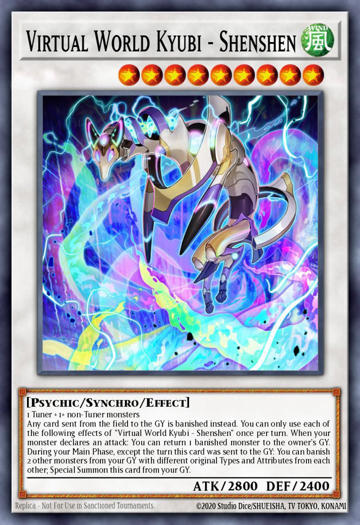 Virtual World Kyubi - Shenshen Single: Yu-Gi-Oh! 2021 Tin of Ancient Battles Einzelkarte