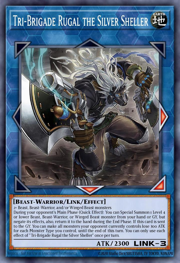 Tri-Brigade Rugal the Silver Sheller Single: Yu-Gi-Oh! 2021 Tin of Ancient Battles Einzelkarte