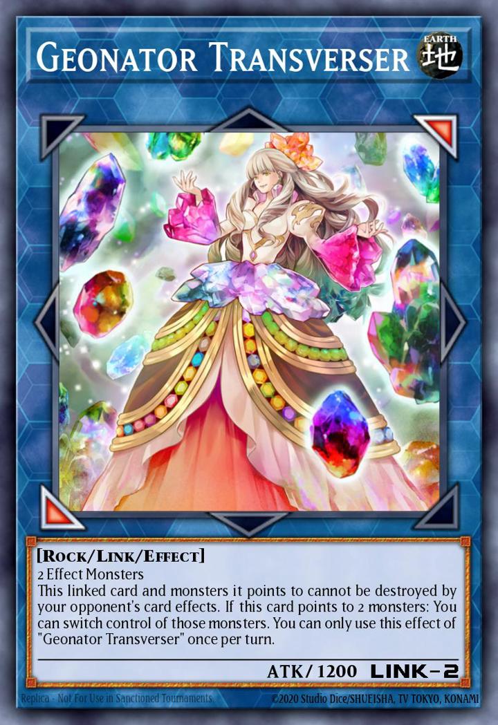 Geonator Transverser Single: Yu-Gi-Oh! 2021 Tin of Ancient Battles Einzelkarte