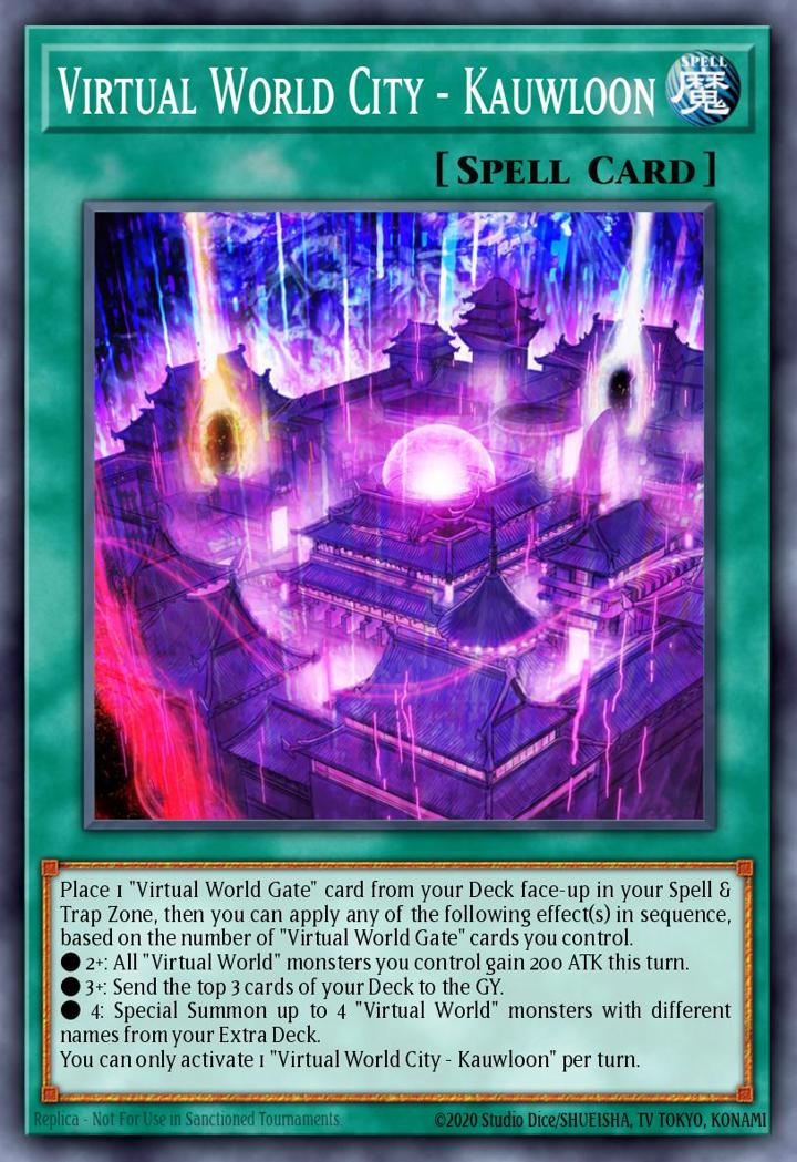 Virtual World City - Kauwloon Single: Yu-Gi-Oh! 2021 Tin of Ancient Battles Einzelkarte