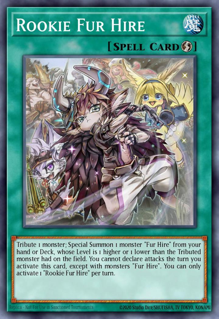 Rookie Fur Hire Single: Yu-Gi-Oh! 2021 Tin of Ancient Battles Einzelkarte