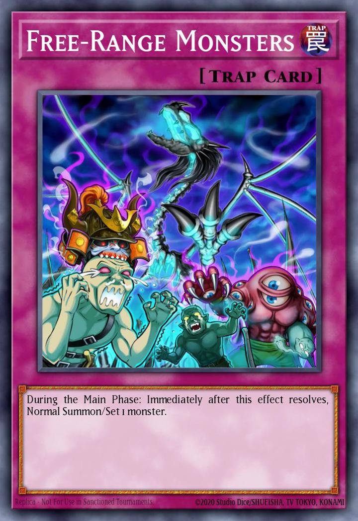Free-Range Monsters Single: Yu-Gi-Oh! 2021 Tin of Ancient Battles Einzelkarte