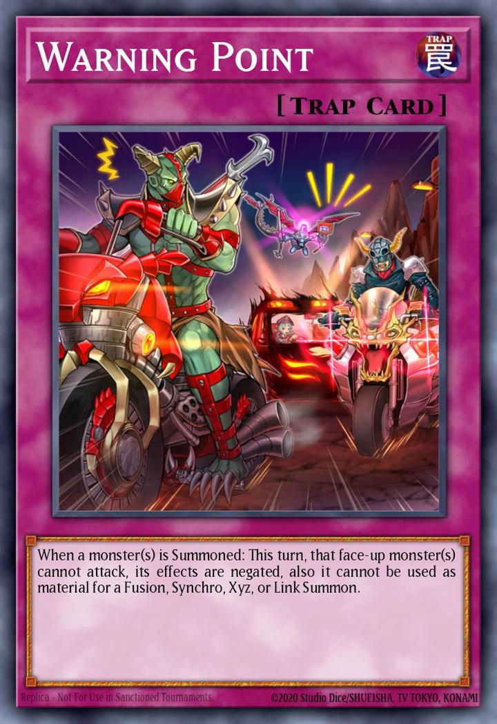 Warning Point Single: Yu-Gi-Oh! 2021 Tin of Ancient Battles Einzelkarte