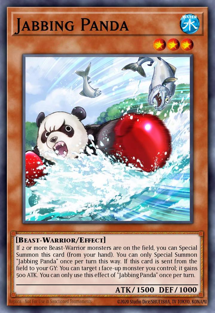 Jabbing Panda Single: Yu-Gi-Oh! 2021 Tin of Ancient Battles Einzelkarte