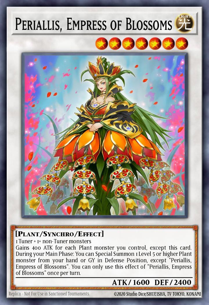 Periallis, Empress of Blossoms Single: Yu-Gi-Oh! 2021 Tin of Ancient Battles Einzelkarte