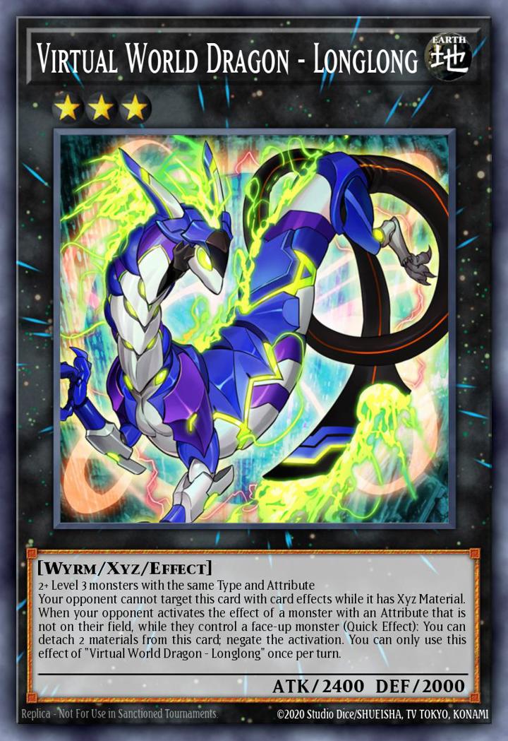 Virtual World Dragon - Longlong Single: Yu-Gi-Oh! 2021 Tin of Ancient Battles Einzelkarte