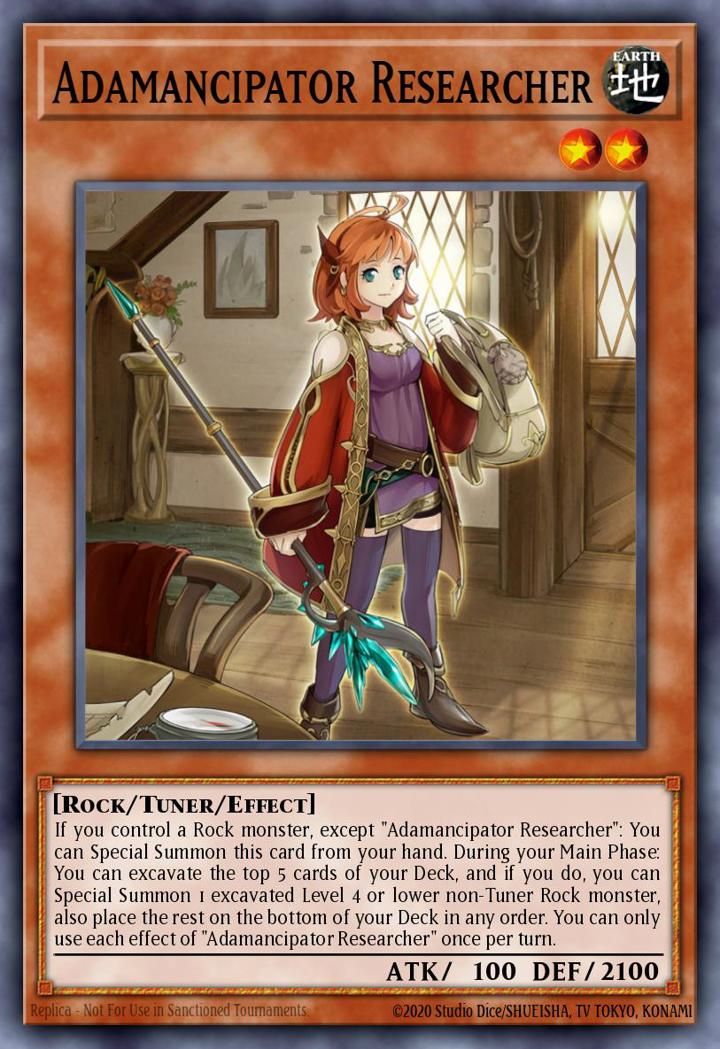 Adamancipator Researcher Single: Yu-Gi-Oh! 2021 Tin of Ancient Battles Einzelkarte