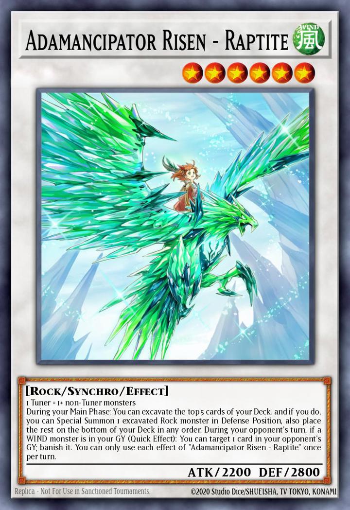 Adamancipator Risen - Raptite Single: Yu-Gi-Oh! 2021 Tin of Ancient Battles Einzelkarte