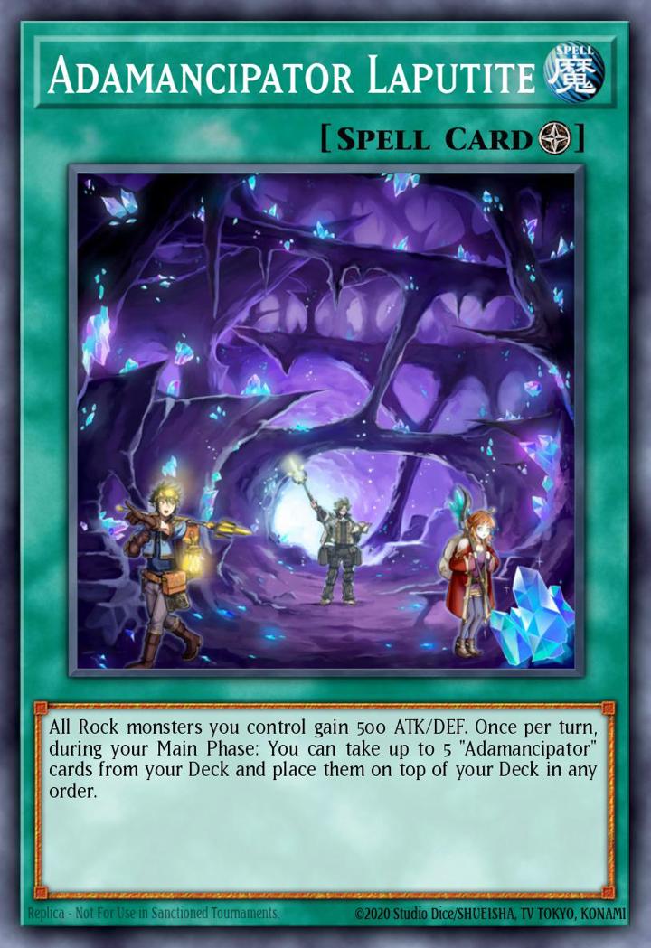 Adamancipator Laputite Single: Yu-Gi-Oh! 2021 Tin of Ancient Battles Einzelkarte