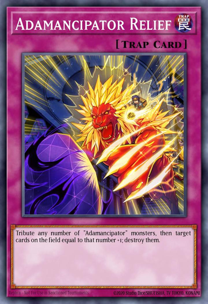 Adamancipator Relief Single: Yu-Gi-Oh! 2021 Tin of Ancient Battles Einzelkarte