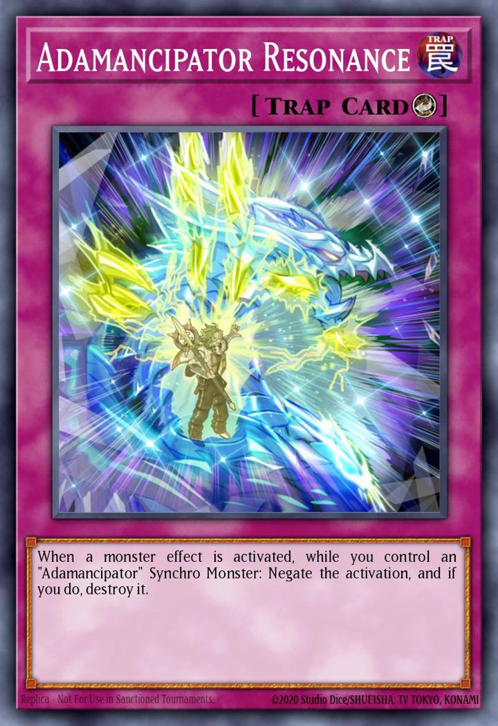 Adamancipator Resonance Single: Yu-Gi-Oh! 2021 Tin of Ancient Battles Einzelkarte