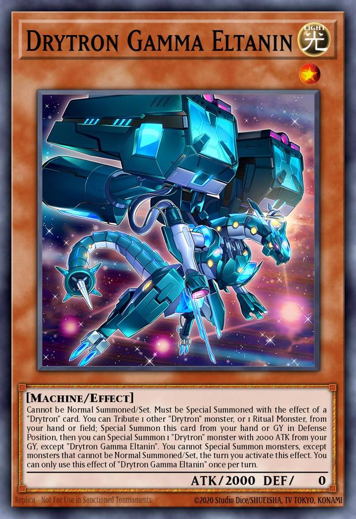 Drytron Gamma Eltanin Single: Yu-Gi-Oh! 2021 Tin of Ancient Battles Einzelkarte