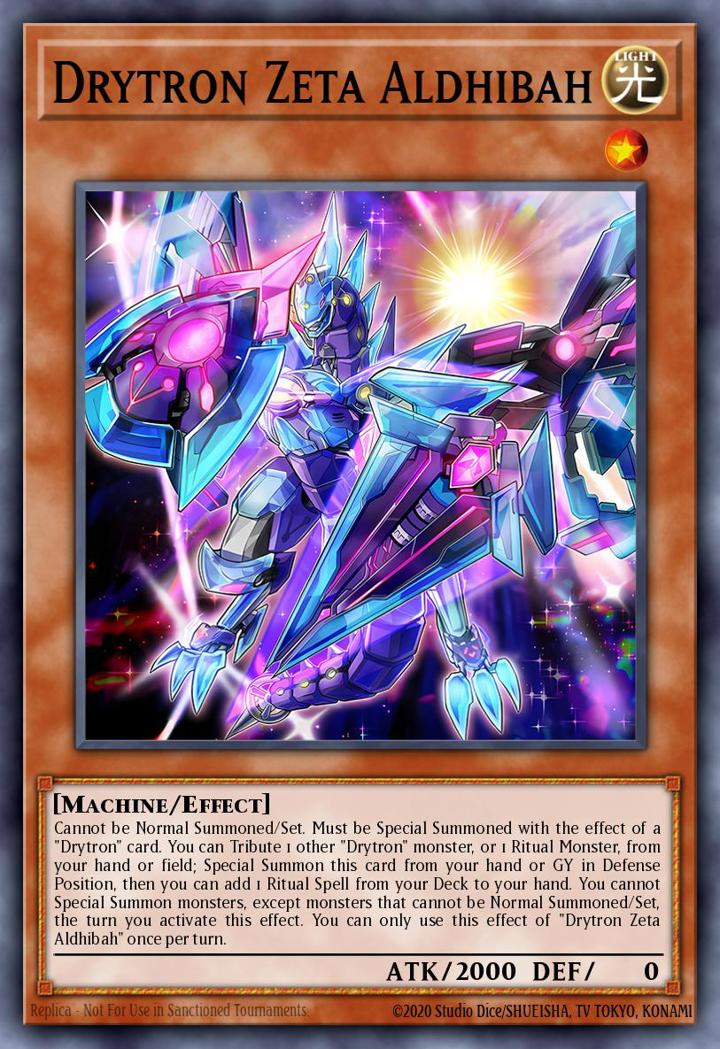 Drytron Zeta Aldhibah Single: Yu-Gi-Oh! 2021 Tin of Ancient Battles Einzelkarte