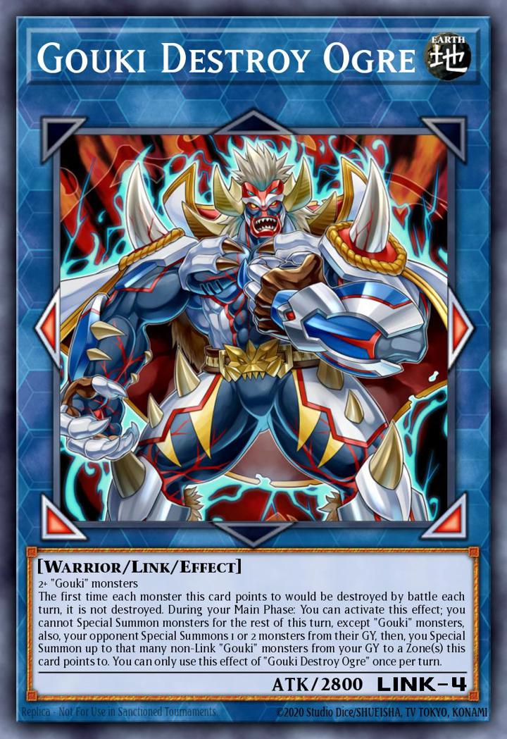 Gouki Destroy Ogre Single: Yu-Gi-Oh! 2021 Tin of Ancient Battles Einzelkarte