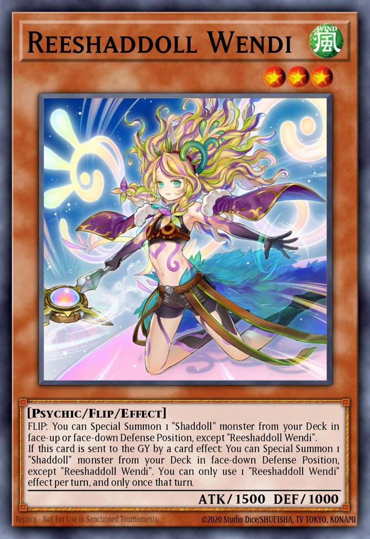 Reeshaddoll Wendi Single: Yu-Gi-Oh! 2021 Tin of Ancient Battles Einzelkarte