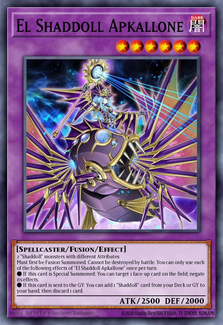 El Shaddoll Apkallone Single: Yu-Gi-Oh! 2021 Tin of Ancient Battles Einzelkarte