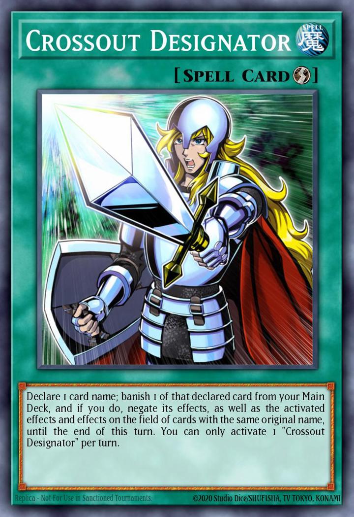 Crossout Designator Single: Yu-Gi-Oh! 2021 Tin of Ancient Battles Einzelkarte