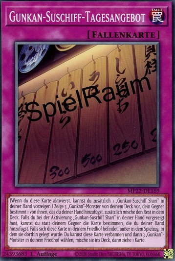 Gunkan Suship Daily Special