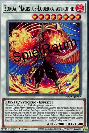 Zoroa, the Magistus Conflagrant Calamity