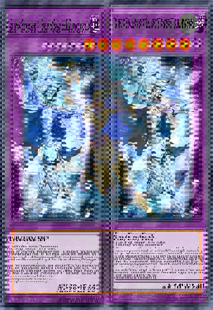 Gem-Knight Lady Rose Diamond