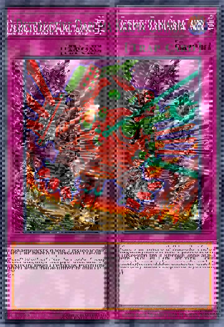 Destructive Daruma Karma Cannon