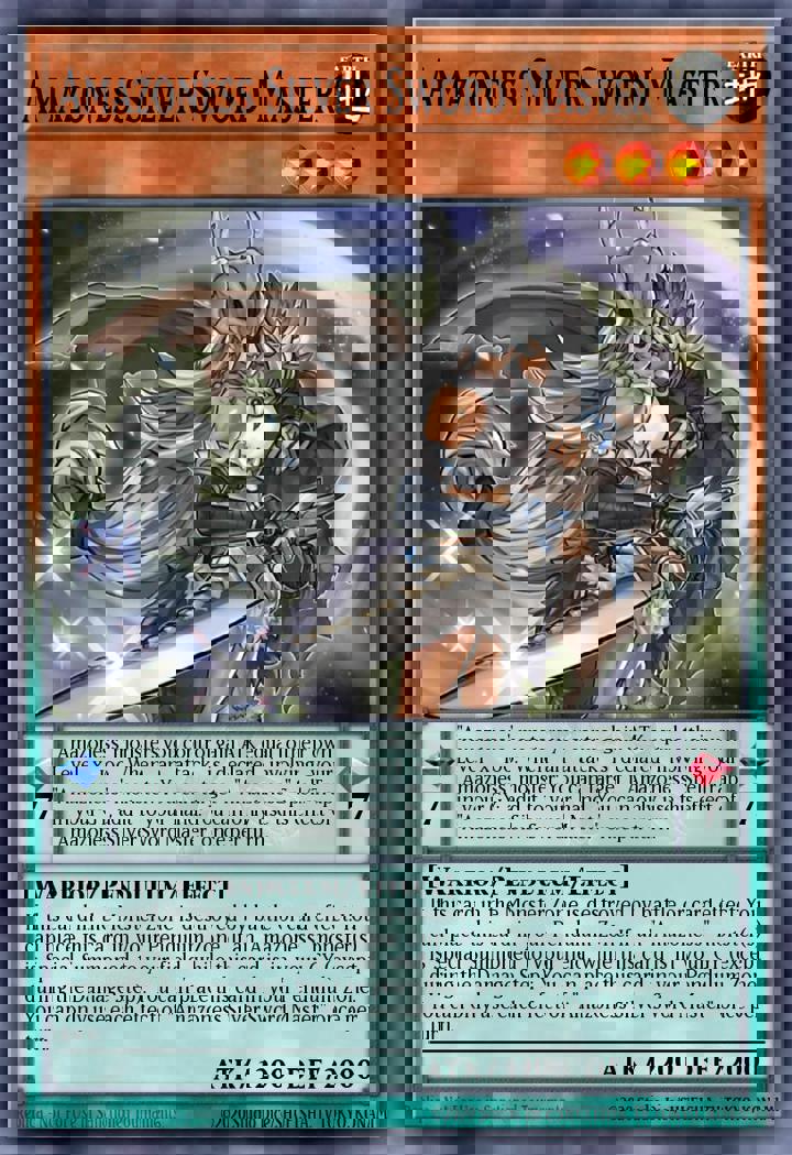 Amazoness Silver Sword Master